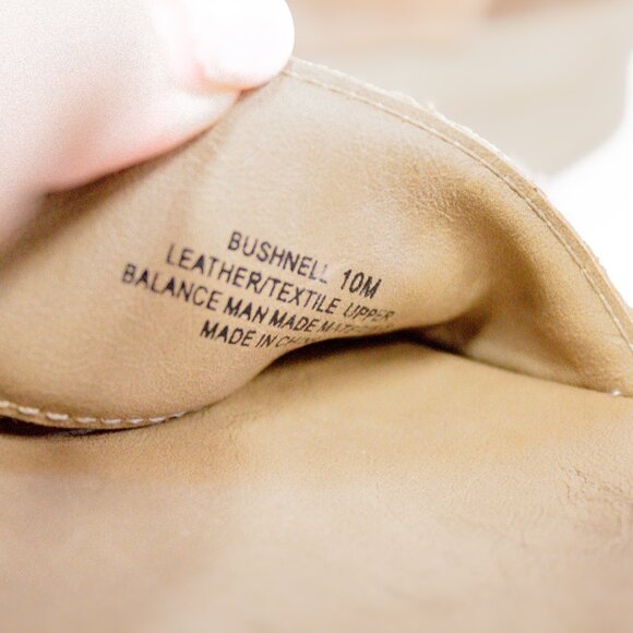 OTBT | Bushnell Gold Leather Platform Wedge Sandals Women's Size 10 - Picture 10 of 11